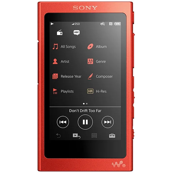 Sony NW-A35 Digital Audio Player - Cinnabar Red