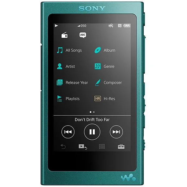 Sony NW-A35 Digital Audio Player - Viridian Blue