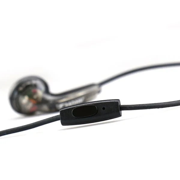 VE MONK Plus On-ear Earbud with Mic - Smoke