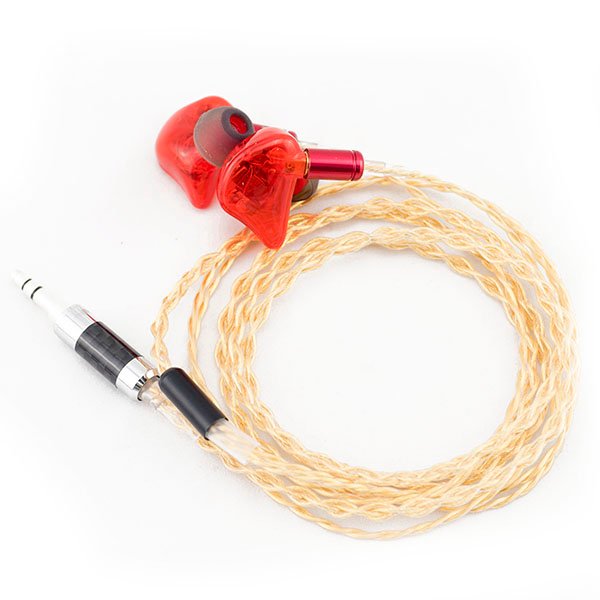 NocturnaL Audio Altair (Celestial Series) 4-core Gold Plated Copper Custom Cable NocturnaL Audio Altair (Celestial Series) 4-core Gold Plated Copper Custom Cable
