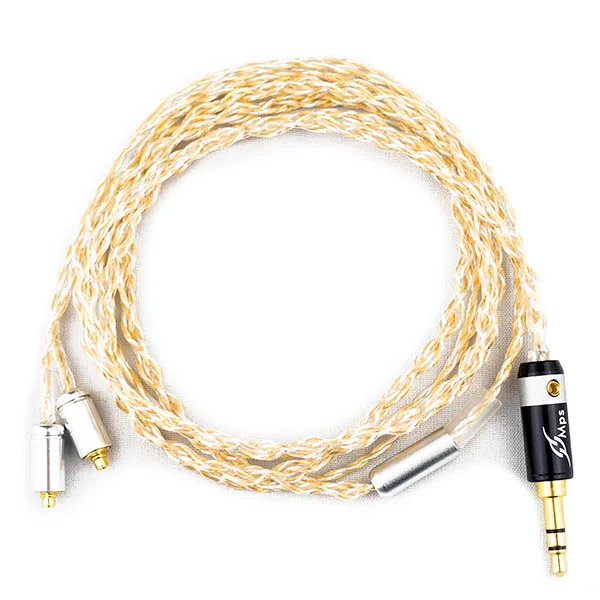 NocturnaL Audio Asteria Trimetal (Celestial Series) 4-conductor Silver+Gold Plated Copper Custom Cable
