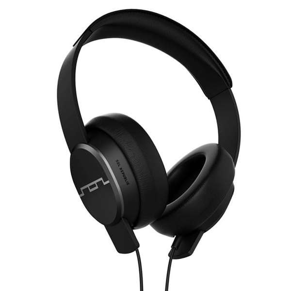 SOL Republic Master Tracks Over-the-Ear Headphone with Mic - Black