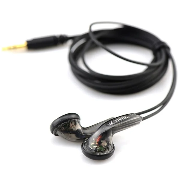 VE MONK Plus On-ear Earbud with Mic - Smoke
