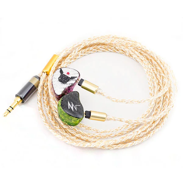 NocturnaL Audio Asteria Trimetal (Celestial Series) 8-conductor Silver+Gold Plated Copper Custom Cable