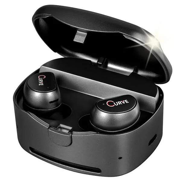 Curve TWS-X100 True Wireless Bluetooth In-Ear Earphone with Mic - Black