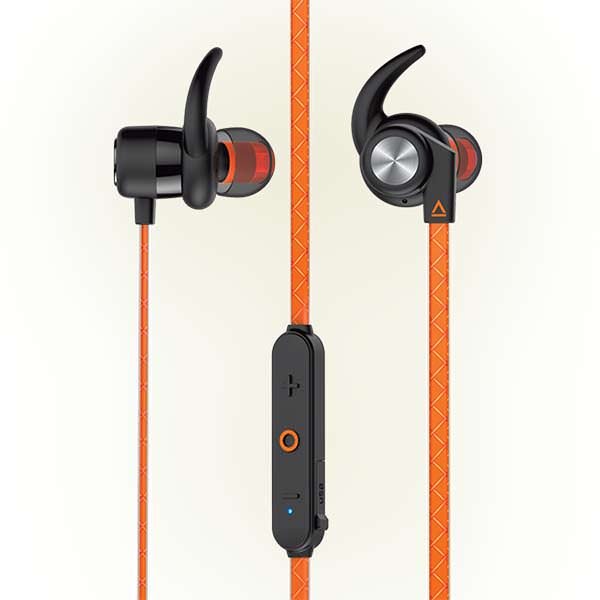 Creative Outlier Sports Wireless Bluetooth In-Ear Earphone - Orange