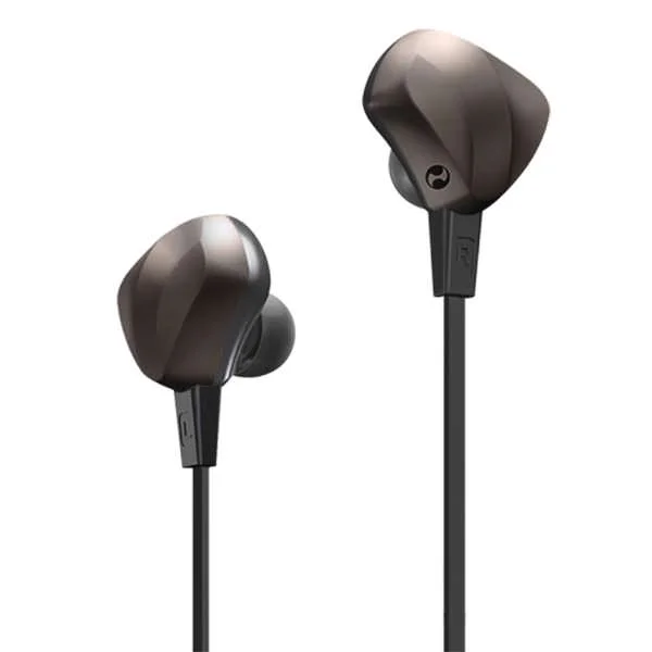 Purdio Opal EX60 Wireless Bluetooth In-Ear Earphone with Mic - Quartz Black