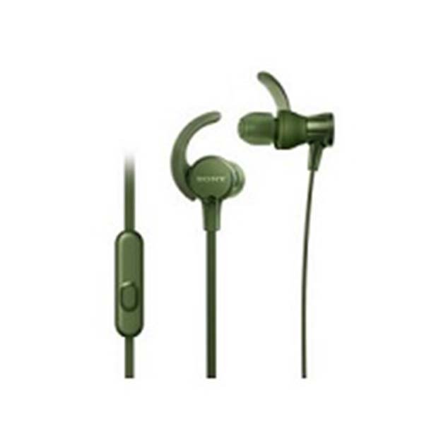 Sony MDR-XB510AS In-Ear Earphone with Mic - Green Sony MDR-XB510AS In-Ear Earphone with Mic - Green