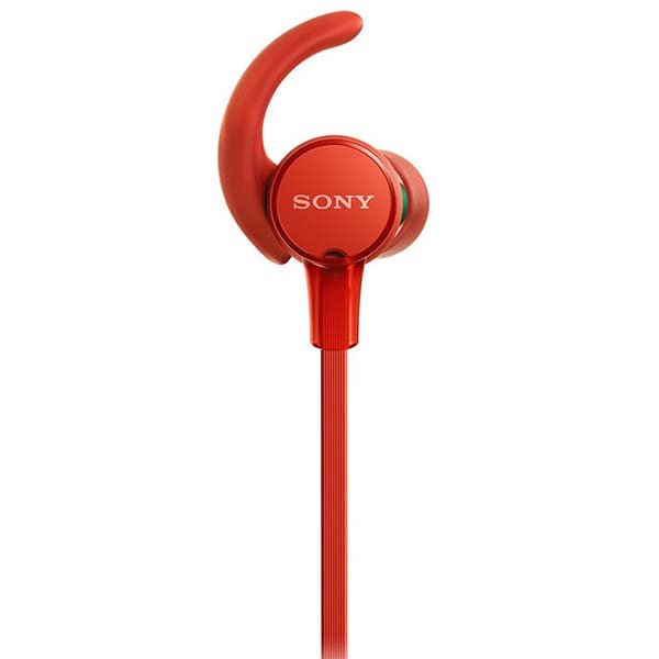 Sony MDR-XB510AS In-Ear Earphone with Mic - Red Sony MDR-XB510AS In-Ear Earphone with Mic - Red