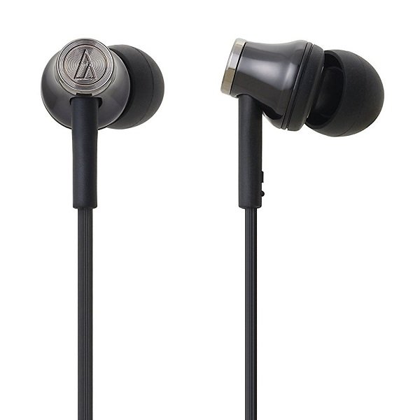 Audio Technica ATH-CK330IS In-Ear Earphone with Mic - Black