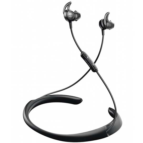 Bose QuietControl 30 Noise-Cancelling Wireless Bluetooth Neckband In-Ear Earphone with Mic - Black