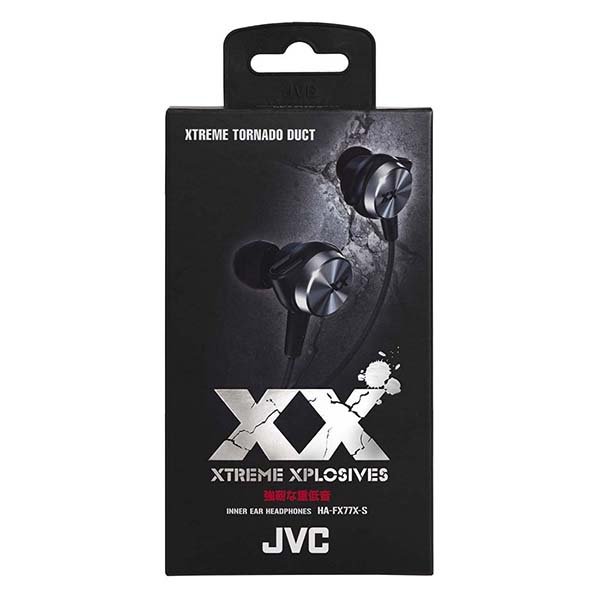 JVC HA-FX77X In-Ear Earphone - Silver