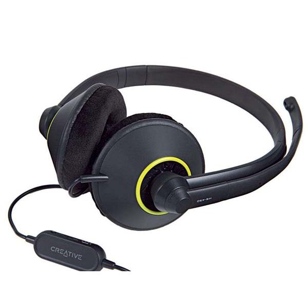 Creative HS-450 Over-Ear Gaming Headphone with Mic - Black Creative HS-450 Over-Ear Gaming Headphone with Mic - Black