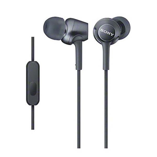 Sony MDR-EX250AP In-Ear Earphone with Mic - Black