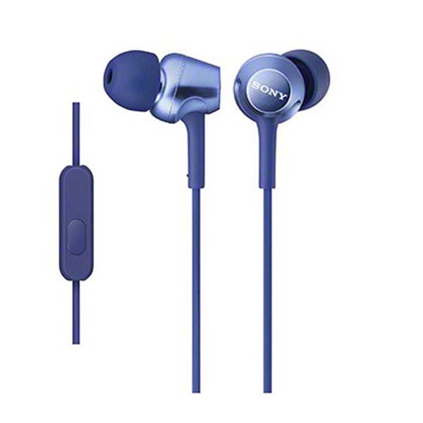 Sony MDR-EX250AP In-Ear Earphone with Mic - Blue