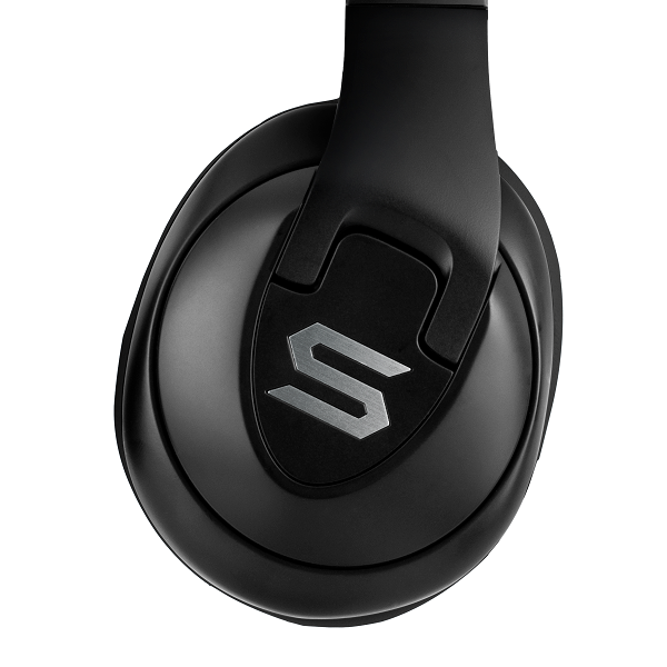 Soul by Ludacris X-Tra Wireless Bluetooth Over-The-Ear Headphone with Mic - Black
