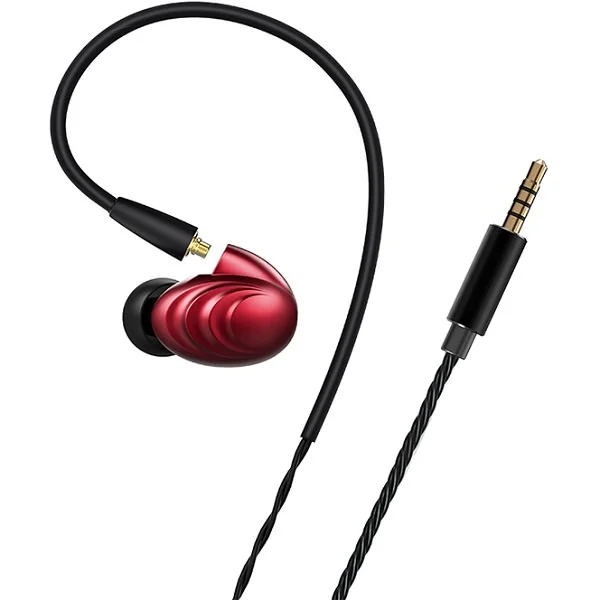 FiiO F9 3-Driver Hybrid In-Ear Earphone with Mic - Red (EX-DEMO)