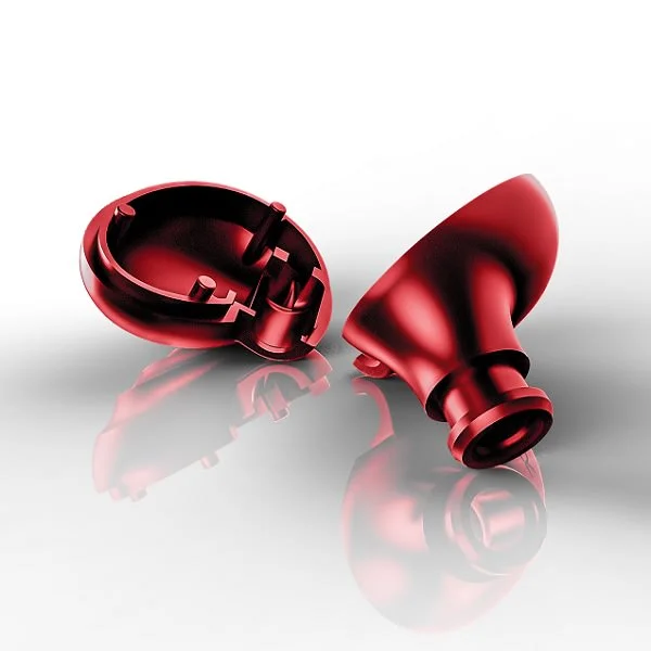 FiiO F9 3-Driver Hybrid In-Ear Earphone with Mic - Red (EX-DEMO)