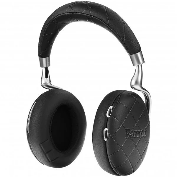 Parrot Zik 3 Wireless Bluetooth Noise-Cancelling Over-Ear Headphone with Mic - Black Overstitched