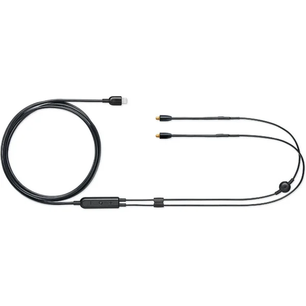 Shure Remote + Mic (RMCE-LTG) Lightning MMCX Replacement Cable with Mic