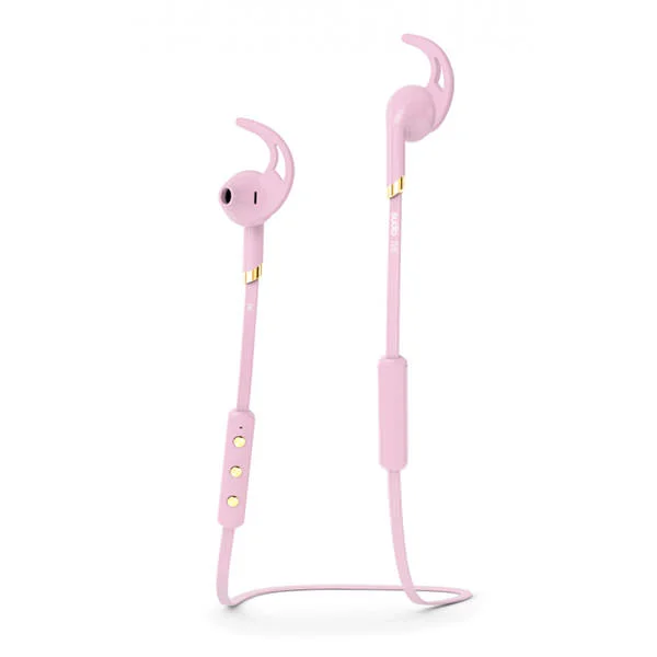 Sudio Tre Wireless Bluetooth On-Ear Earbud with Mic - Pink