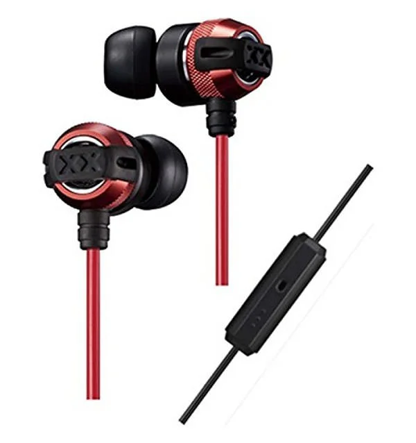 JVC HA-FX33XM In-Ear Earphone with Mic - Red