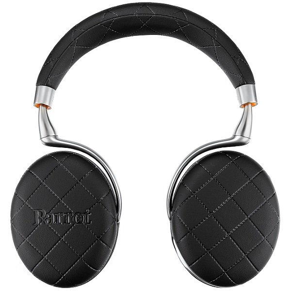Parrot Zik 3 Wireless Bluetooth Noise-Cancelling Over-Ear Headphone with Mic - Black Overstitched Parrot Zik 3 Wireless Bluetooth Noise-Cancelling Over-Ear Headphone with Mic - Black Overstitched
