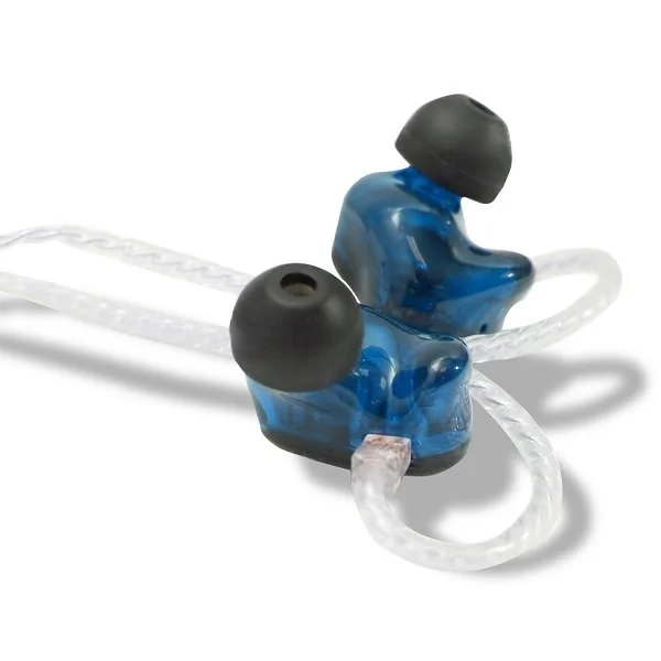 Kinera H3 3-Driver Hybrid In-Ear Earphone - Blue