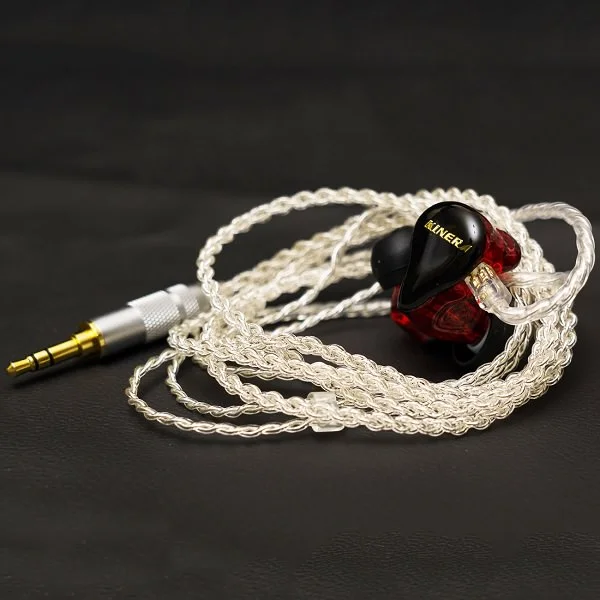 Kinera H3 3-Driver Hybrid In-Ear Earphone - Red