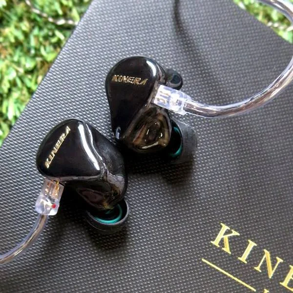 Kinera H3 3-Driver Hybrid In-Ear Earphone - Smoke Black