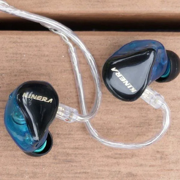 Kinera H3 3-Driver Hybrid In-Ear Earphone - Blue