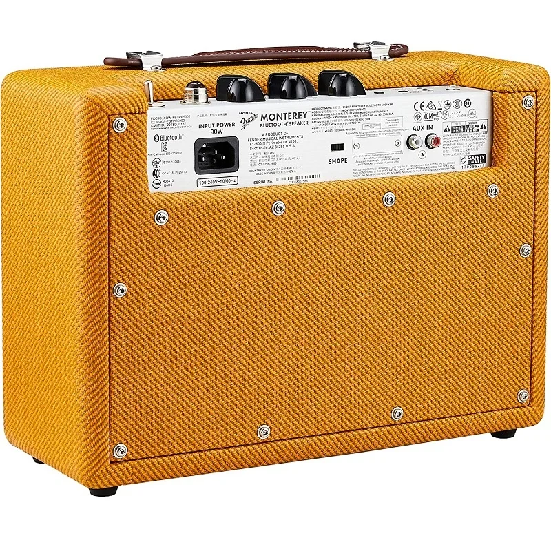 Fender Monterey Wireless Bluetooth Speaker - Tweed