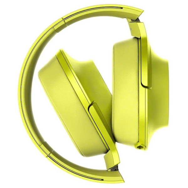 Sony MDR-100AAP Over-Ear Headphone with Mic - Lime Yellow