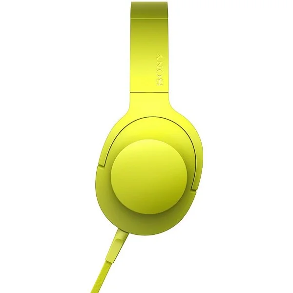 Sony MDR-100AAP Over-Ear Headphone with Mic - Lime Yellow