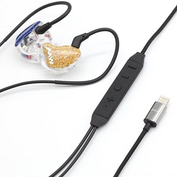 AAW Capri Lightning Copper Upgrade Cable with Mic [Display Set]