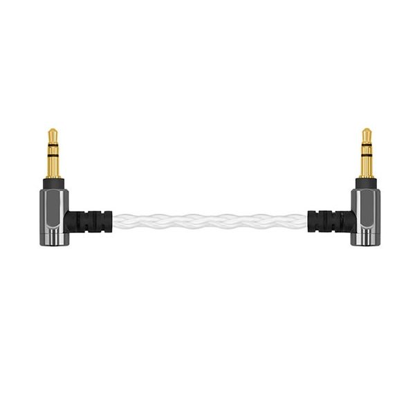 Shanling L1 Right-angle 3.5mm to Right-angle 3.5mm Silver-plated Copper Interconnect Cable