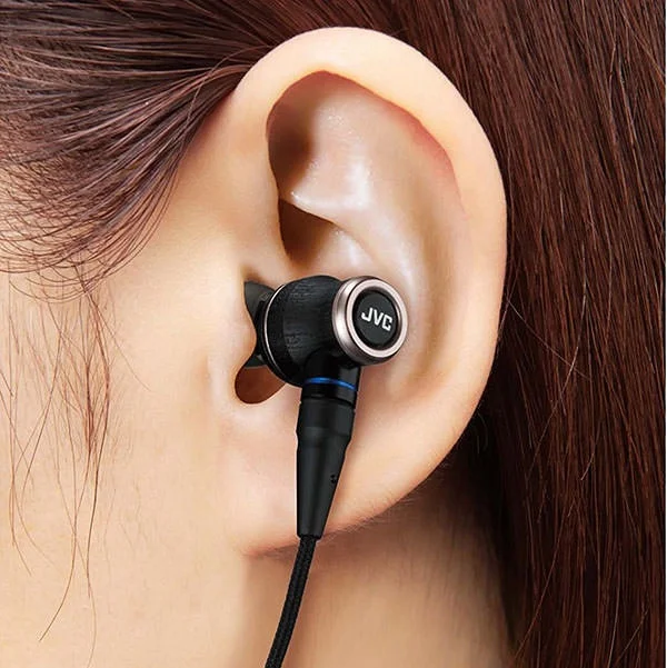 JVC HA-FW01 WOOD 01 In-Ear Earphone