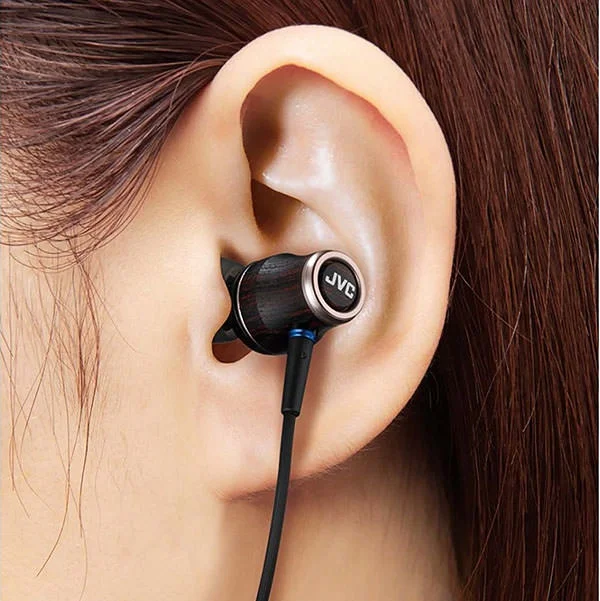 JVC HA-FW03 WOOD 03 In-Ear Earphone
