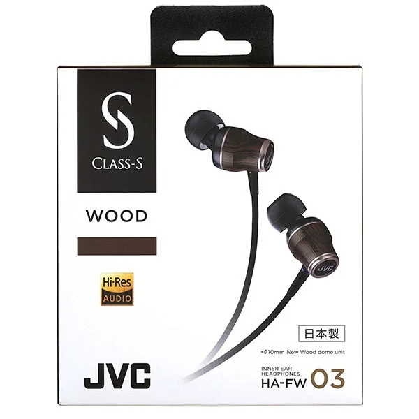 JVC HA-FW03 WOOD 03 In-Ear Earphone