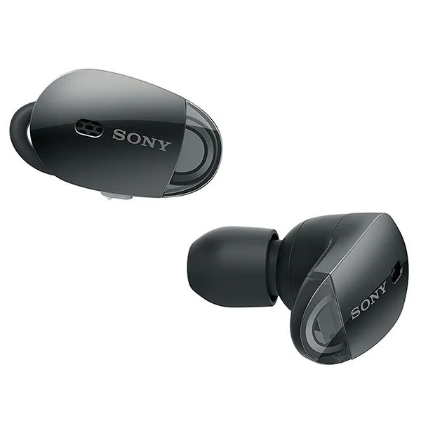 Sony WF-1000X True Wireless Bluetooth Noise-Cancelling In-Ear Earphone with Mic - Black