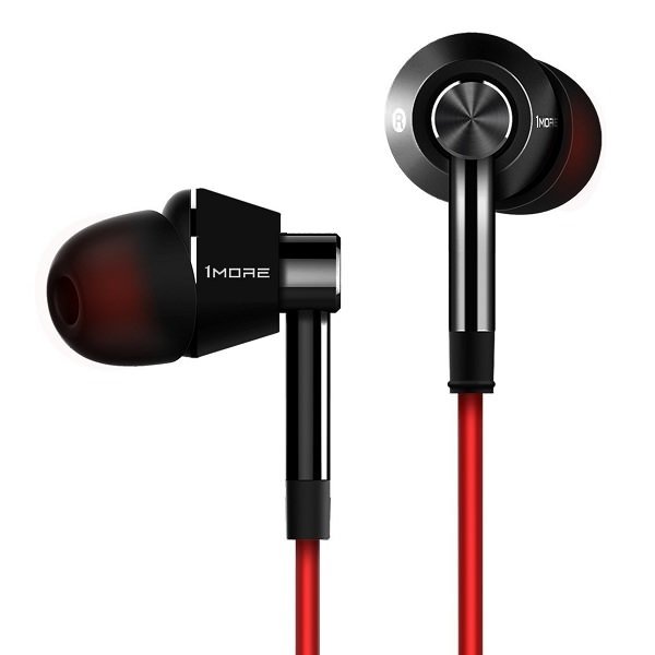 1MORE 1M301 Piston Single Driver In-Ear Earphone with Mic - Black 