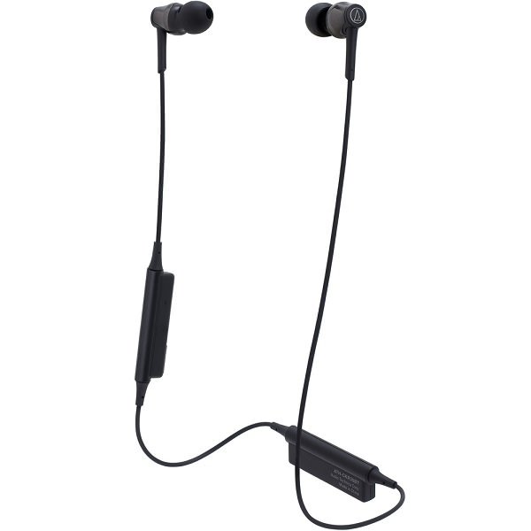 Audio-Technica ATH-CKR35BT Wireless Bluetooth In-Ear Earphone with Mic - Black