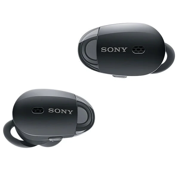 Sony WF-1000X True Wireless Bluetooth Noise-Cancelling In-Ear Earphone with Mic - Black