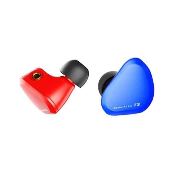 iBasso IT01 In-Ear Earphone - Blue/Red