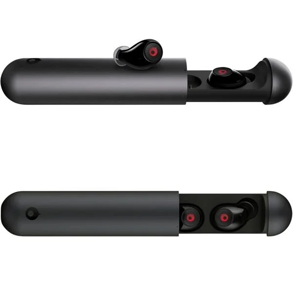 crazybaby Air True Wireless Bluetooth In-Ear Earphone with Mic - Black