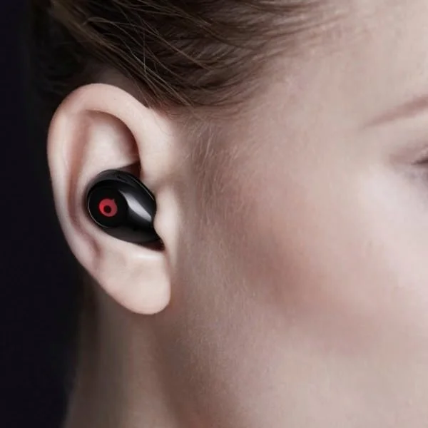 crazybaby Air True Wireless Bluetooth In-Ear Earphone with Mic - Black
