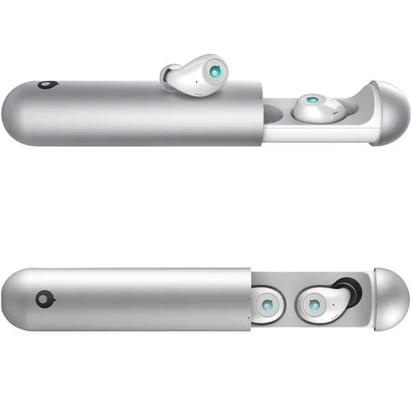 crazybaby Air True Wireless Bluetooth In-Ear Earphone with Mic - White