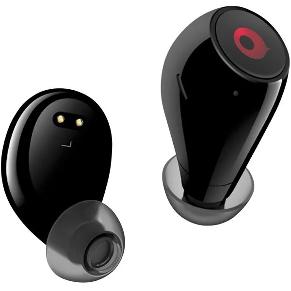 crazybaby Air True Wireless Bluetooth In-Ear Earphone with Mic - Black