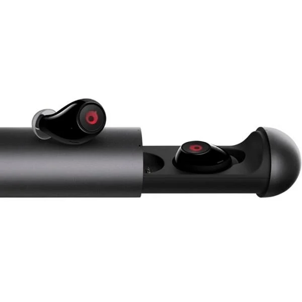 crazybaby Air True Wireless Bluetooth In-Ear Earphone with Mic - Black