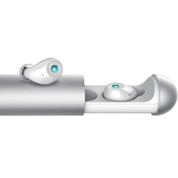 crazybaby Air True Wireless Bluetooth In-Ear Earphone with Mic - White crazybaby Air True Wireless Bluetooth In-Ear Earphone with Mic - White